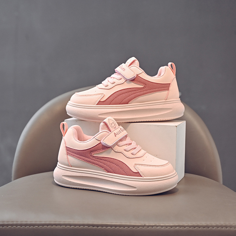 Pink leather