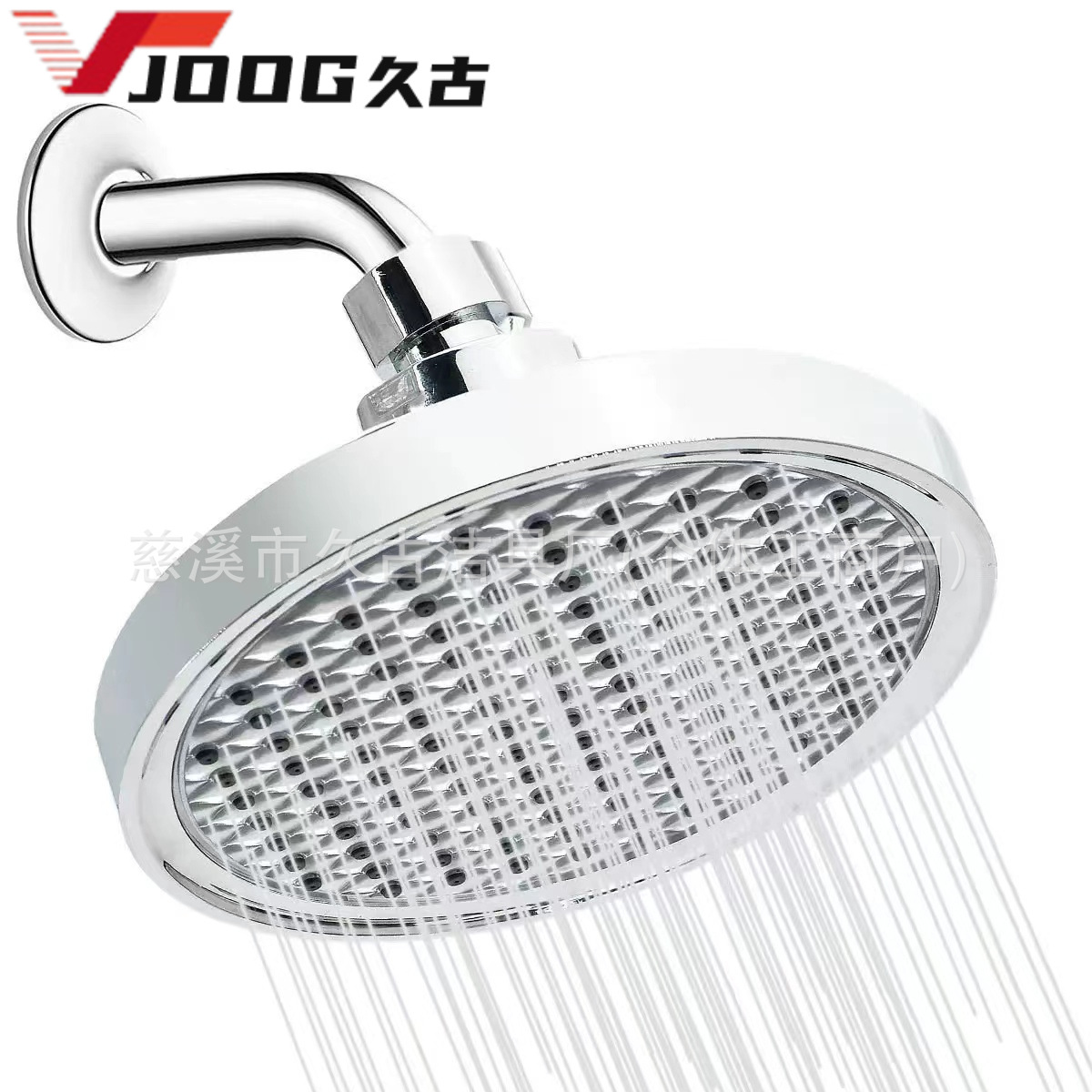 Comercio transfronterizo de 6 pulgadas boquilla de ducha de ducha presurizada boquilla de ducha galvanizada completa boquilla de ducha de ducha pequeña cabeza de ducha baño baño