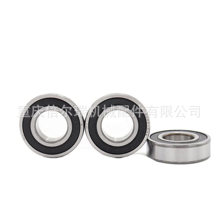 Fábrica de Bierui al por mayor motocicleta triciclo rueda de buje sellado de alta velocidad impermeable 6004 2RS rodamiento