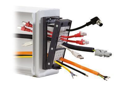 德国ICOTEK穿墙板系统电缆管理系统KEL-ER 24