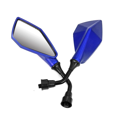 Motorcycle rearview mirror — reflector