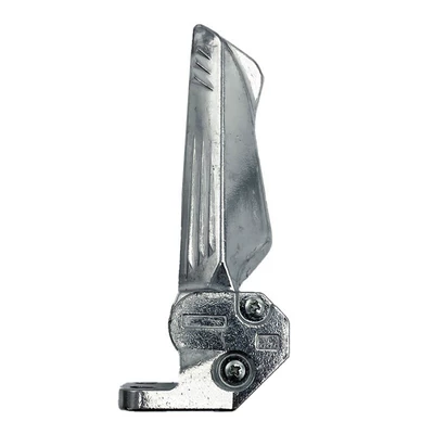 Retractable Aluminum Foot Pedal of the Third | Electric vehicle pedal - silver-left-pedal