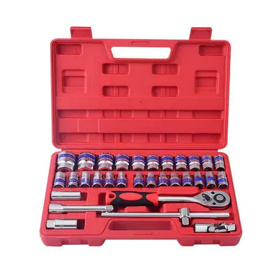 32/37/39/61/82/94 socket set – Mühərrik tənzimləmə alətləri - blue-belt-32-piece-socket-wrench-set