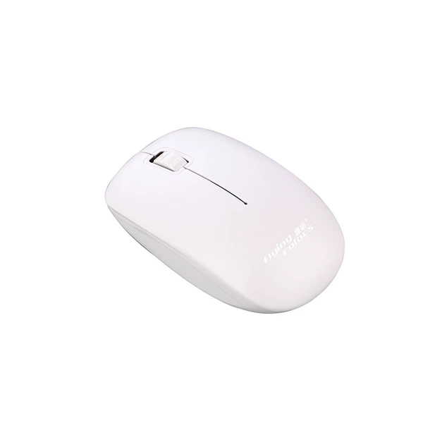 White wireless mouse