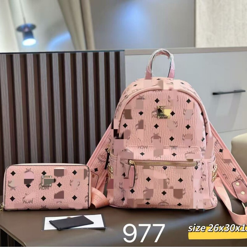 2025 Summer Women's Hand-Held Tote Bag Vegetable Basket Bucket Bag Mc White Dm Style Leather Bag Single Shoulder Crossbody Backpack