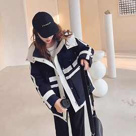 新款女羽绒棉服工装加厚韩版宽松显瘦时尚学生外套潮流推荐