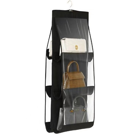 블랙 6칸 가방 걸이 가방