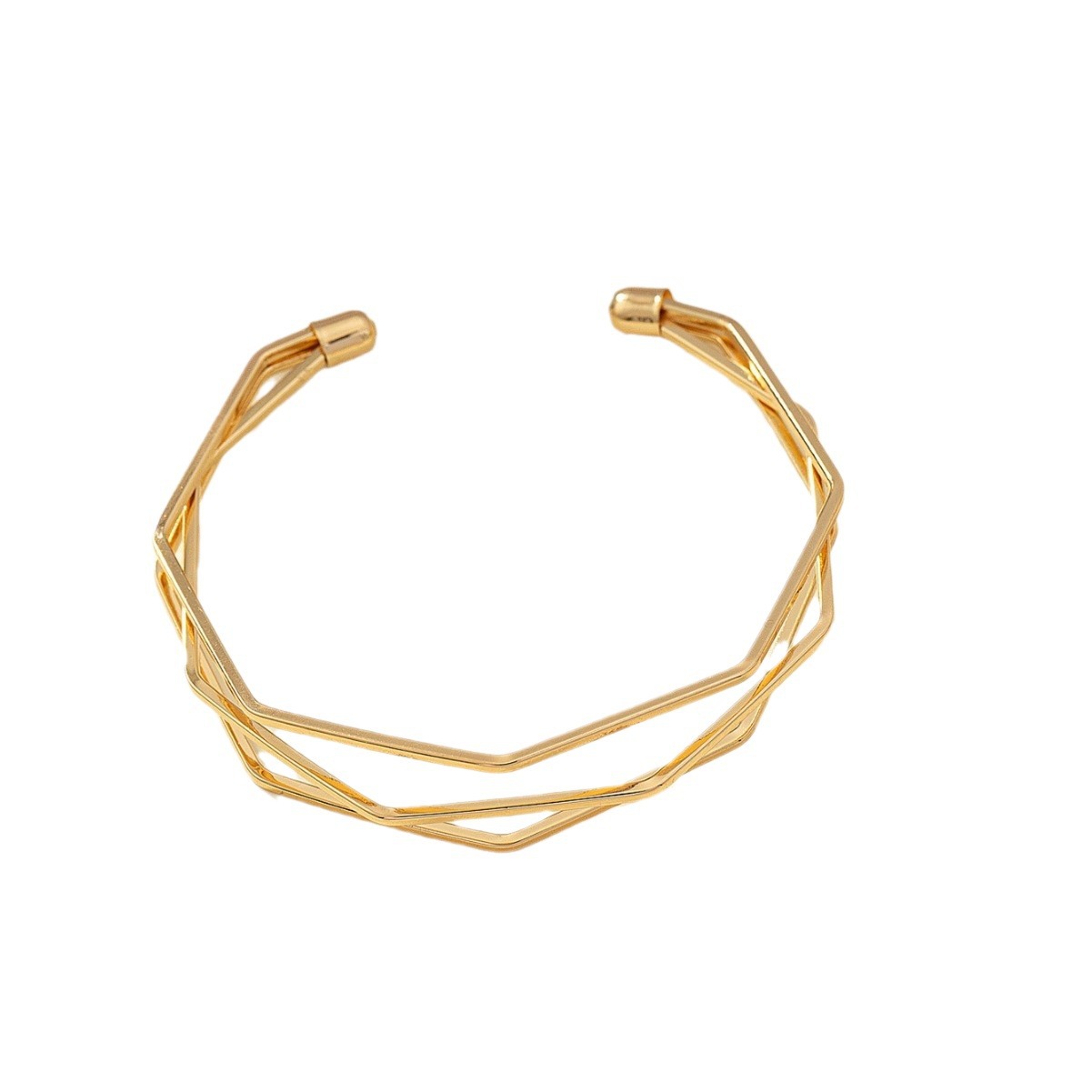 Women's Gender Simple Style Classic Style Geometric Alloy Wholesale Bangle