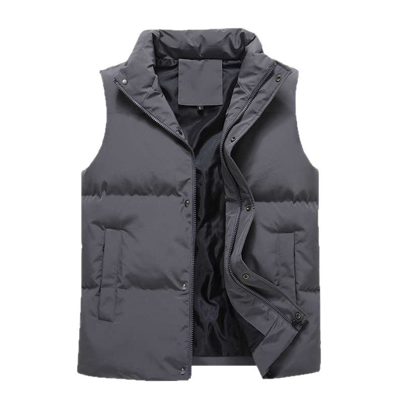 219 chaleco de hombre otoño y invierno nueva marca de moda de tamaño grande engrosado calentamiento caballo chaleco de hombro chaqueta fábrica de lote