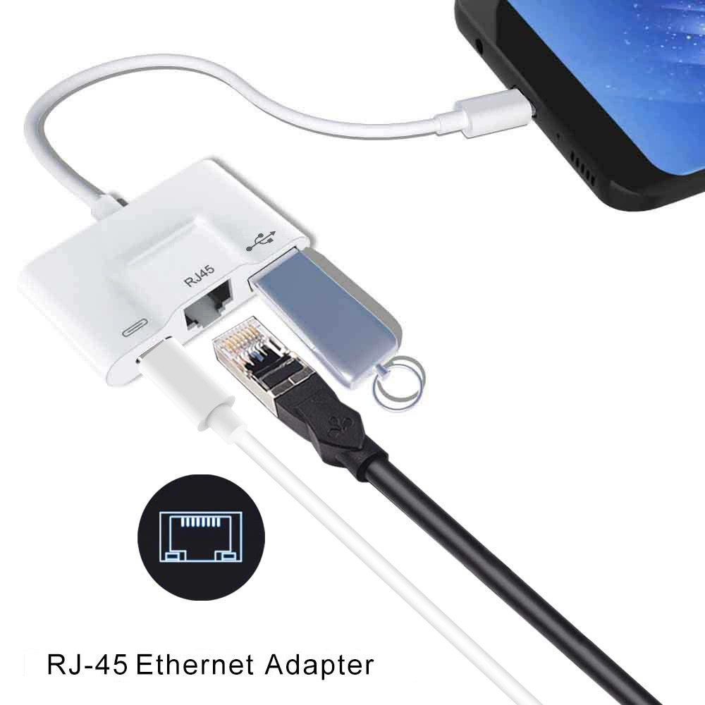 Подходит для Type-C до RJ45 100M. карта, переходник сетевой кабель с USB интерфейсом
