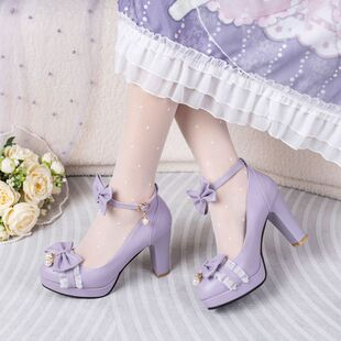 ܛ��lolitaЬ��ɫ�߸�ЬŮ2025�¿��ЬŮ�W��ŮЬloЬ������Ь��