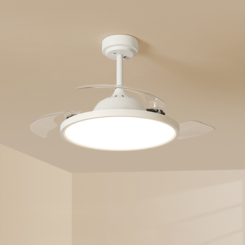 Invisible fan lamp ceiling fan lamp full spectrum eye protection dining room living room bedroom simple integrated suction ceiling electric fan lamp