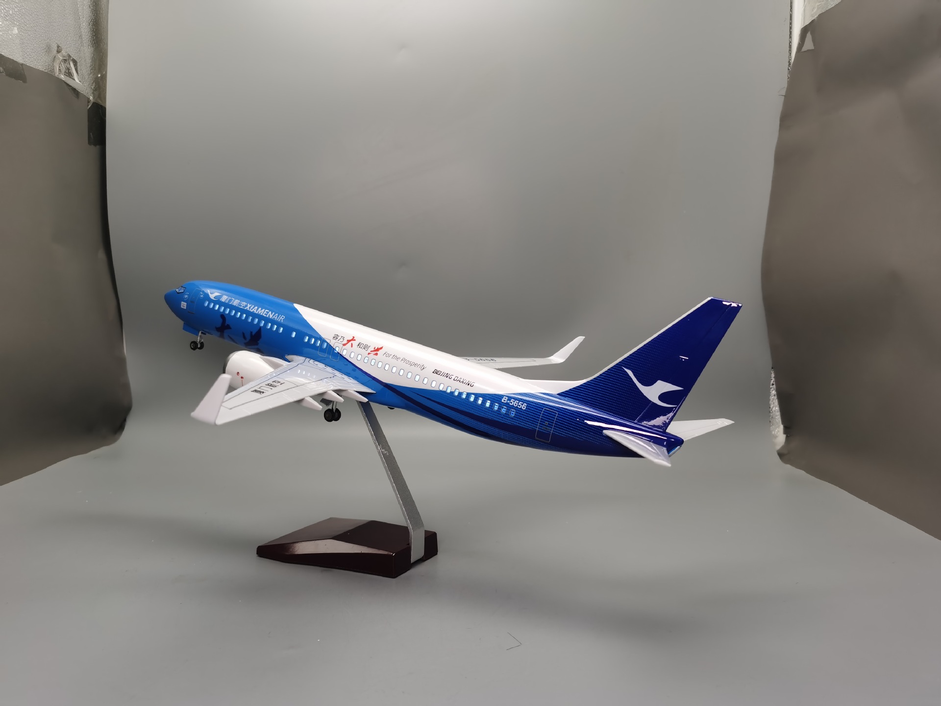 Emirates Scale 1:160 46cm A380 Emirates Modelo de avión de simulación ligera