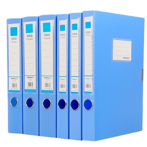 Folding File Box A4 Document Files Documents Contracts Accounting Vouchers Organizing Storage Box Thick Plastic Folder