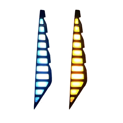 Suitable for Changan uniz daytime Gündüz işıqları - mustang-blue-yellow-two-color-daytime-running-lightslossless-pins-one-price