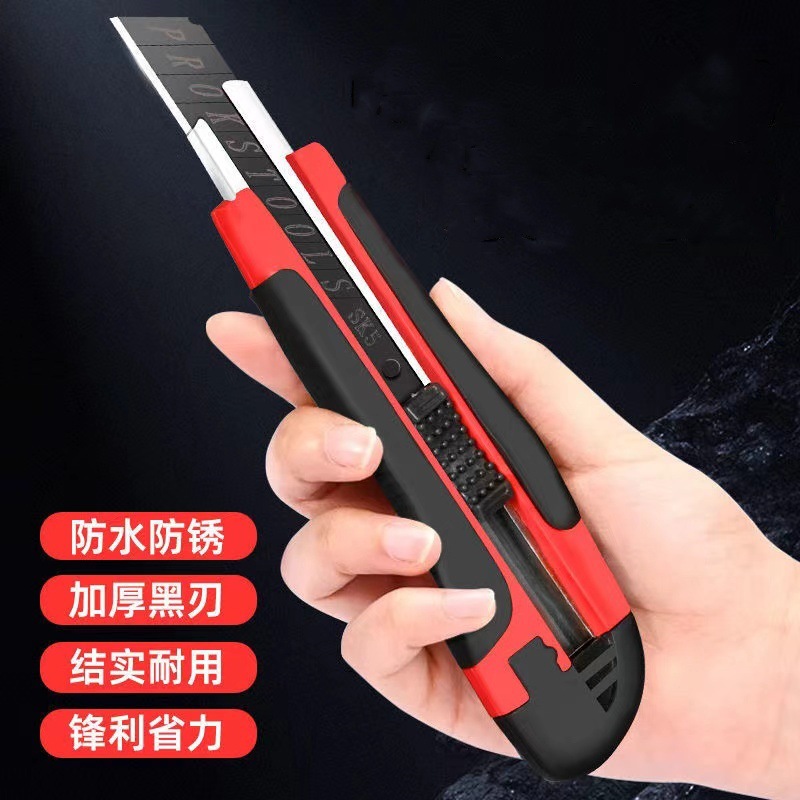 Cuchillo de corte de papel especial grande cuchillo de arte afilado y duradero antideslizante para desempaque de papel