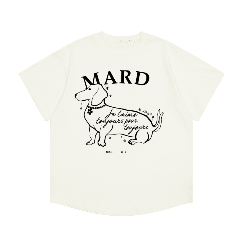 韓国マルディトレンディな半袖フラワープリントゴールドハイシルバー夏ラウンドネック純綿ルーズTシャツトップトレンディ|undefined