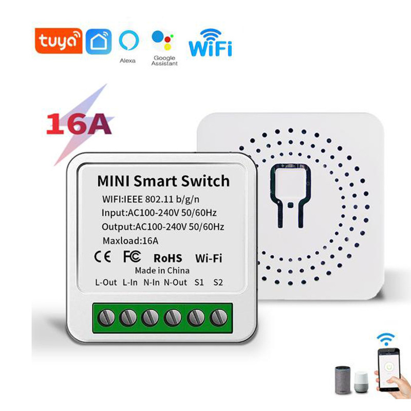 WiFi Bluetooth デュアルモードスイッチスイッチ Tuya WIFI スイッチ + RF433 Tuya スマートスイッチ|undefined