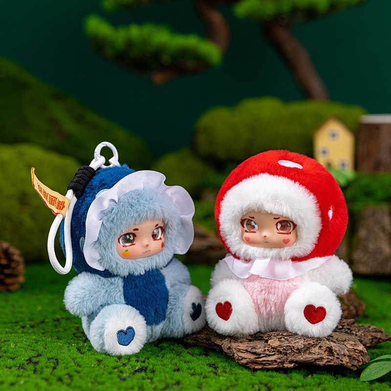 ゴムの顔の人形の置物は潮を飾ってキノコのかわいいぬいぐるみのぬいぐるみのペンダントの誕生日プレゼントの卸売りを遊びます。|undefined