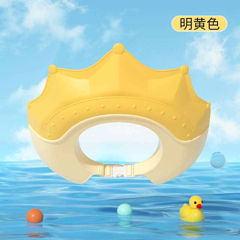 Bebé champú artefacto silicona champú tapa bebé niños baño Baño sombrero de plástico impermeable protección del oído protección ocular artefacto