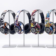 新款P35涂鸦国潮LED发光游戏电竞耳机无线头戴式蓝牙外贸直销