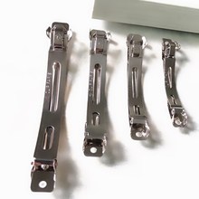 强力弹簧夹6cm-10cm韩版两片式高品质简约发饰自动夹头饰diy配件