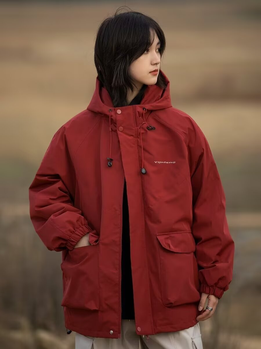 Men's Clothing Men's Trendy Loose Fitting Jacket Spring Autumn High Street Style Cool Stylish Harajuku Style_viptrois.com