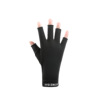 Gloves, summer short thin comfortable fashionable sports set, sun protection, fingerless