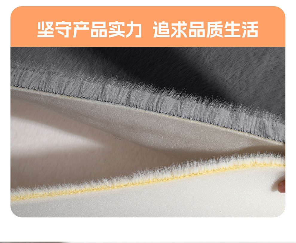 Winter New Plush Imitation Mink Velvet Warm Car Seat Cushion Fleece-Lined Thickeneded Anti-Slip Universal Car Seat Cushion Multi-Piece Set