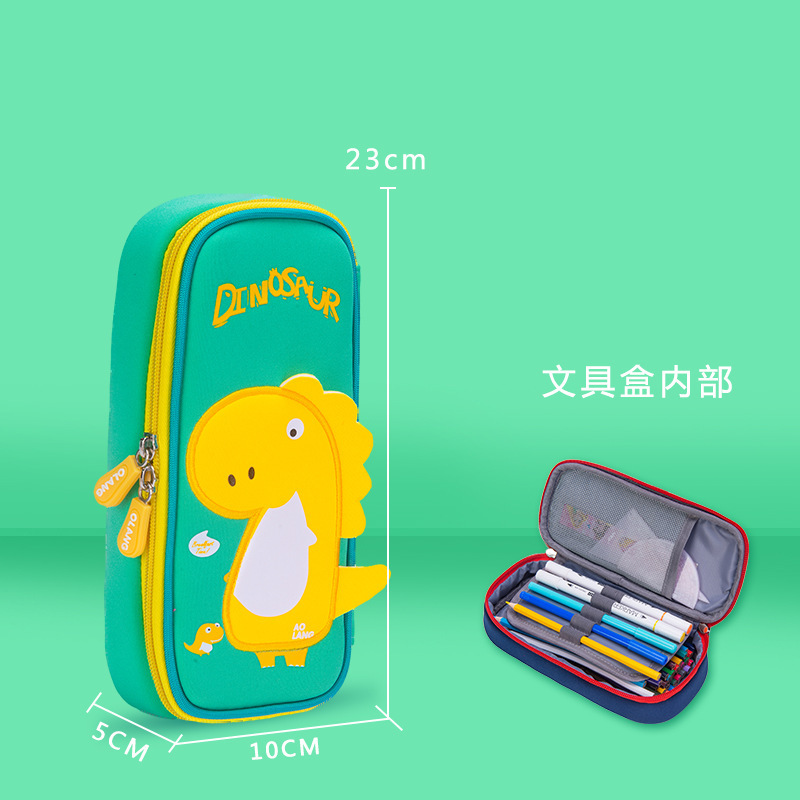 Logotipo de fábrica de Kindergarten schoolbag estudiante de la escuela primaria bolsa de dinosaurio pequeño mediano y grande bolsa de clase niños mochila schoolbag