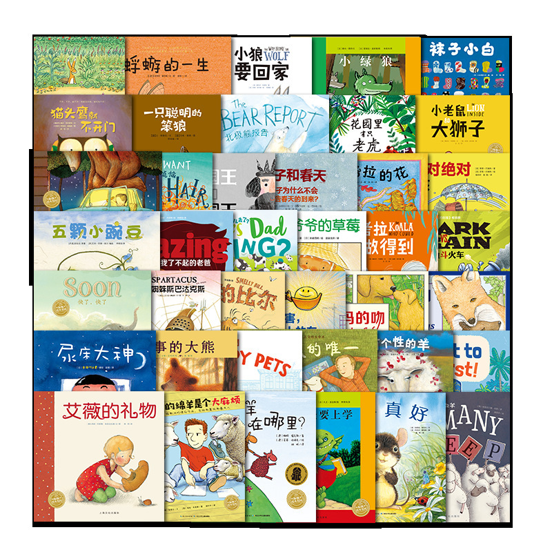 海豚绘本花园精选系列40册绘本4一6岁幼儿园儿童逆商培养儿童情商