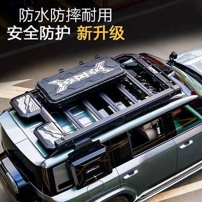 Vehicle storage box, tactical expansion Roof box