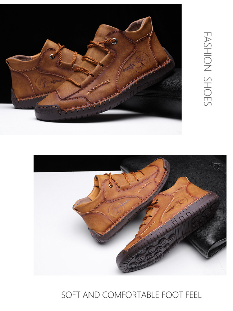 Scarpe da passeggio da uomo Scarpe sportive Scarpe da lavoro Sneakers Tessuto in tela Assorbimento degli urti Calzature durevoli imbottite_voghion.com