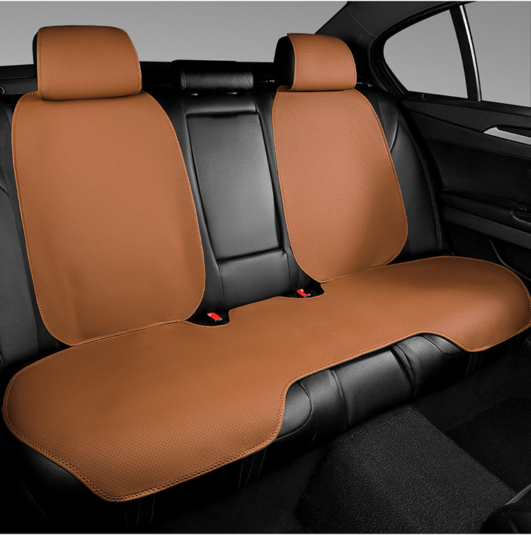 25 Years New Half-Pack Genuine Leather Unlabeled Saddle Pad Car Seat Cushion Four-Season Universal Seat Cover Seat Cushion Drop Shipping