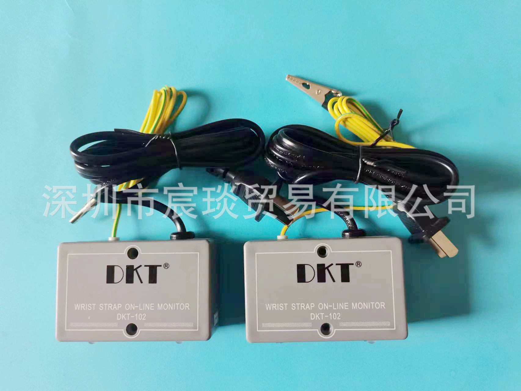 Антистатический ремешок на запястье, автоматическая сигнализация, браслет DKT-102, монитор заземления, электростатическое кольцо, онлайн-монитор