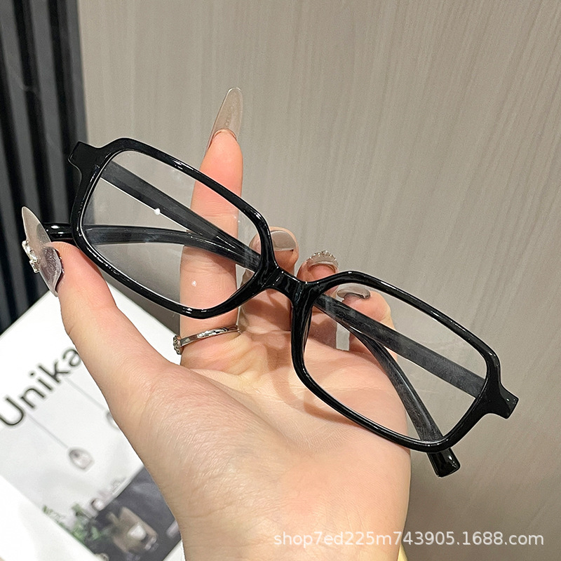 밝은 검정색 평면 거울(블루라이트 방지)