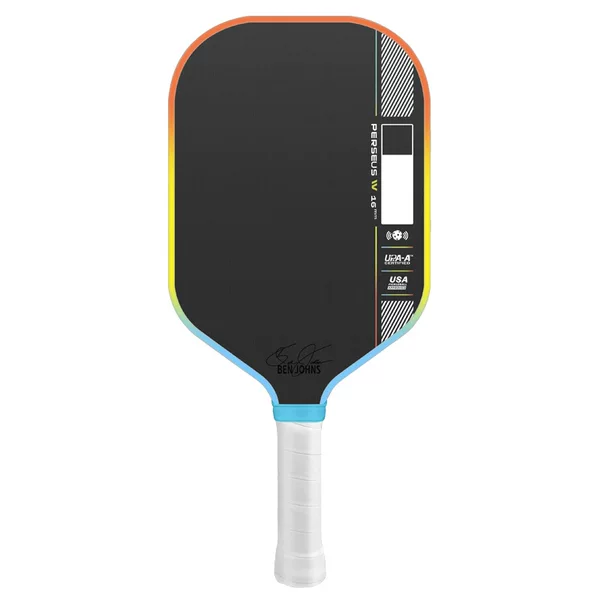 Summer limited edition colorful textured matte carbon fiber 16mm thickened core pickleball racket