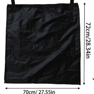 Cesta de almacenamiento de bambú con cubierta desmontable botella reciclada cesta de almacenamiento basura cocina casera reciclaje plegable