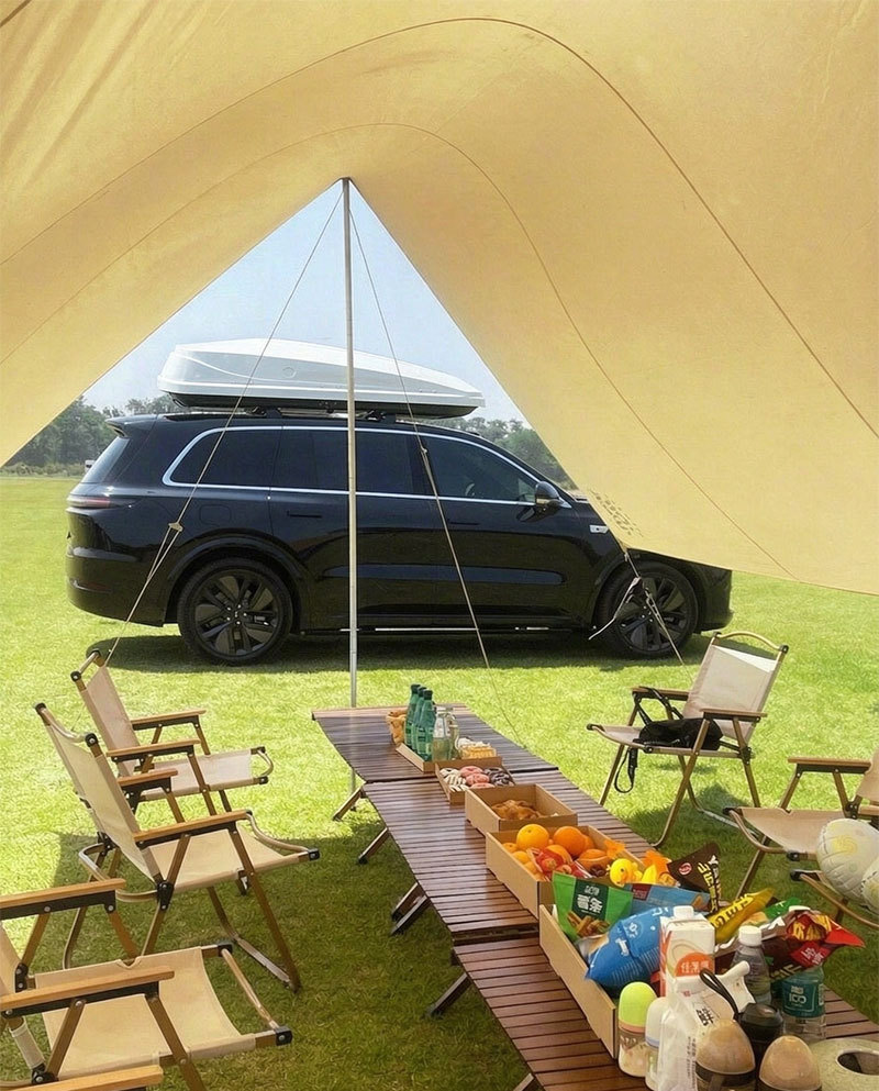Factory-made universal car roof luggage box, large capacity, explosion-proof, sun-proof, and rain-proof, suitable for SUVs and used as a travel luggage box