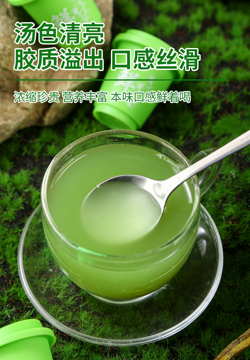 Huoshan Dendrobium Instant Freeze-Dried Powder (Dendrobium officinale) — Fresh-Pressed Shi Hu Sticks in use