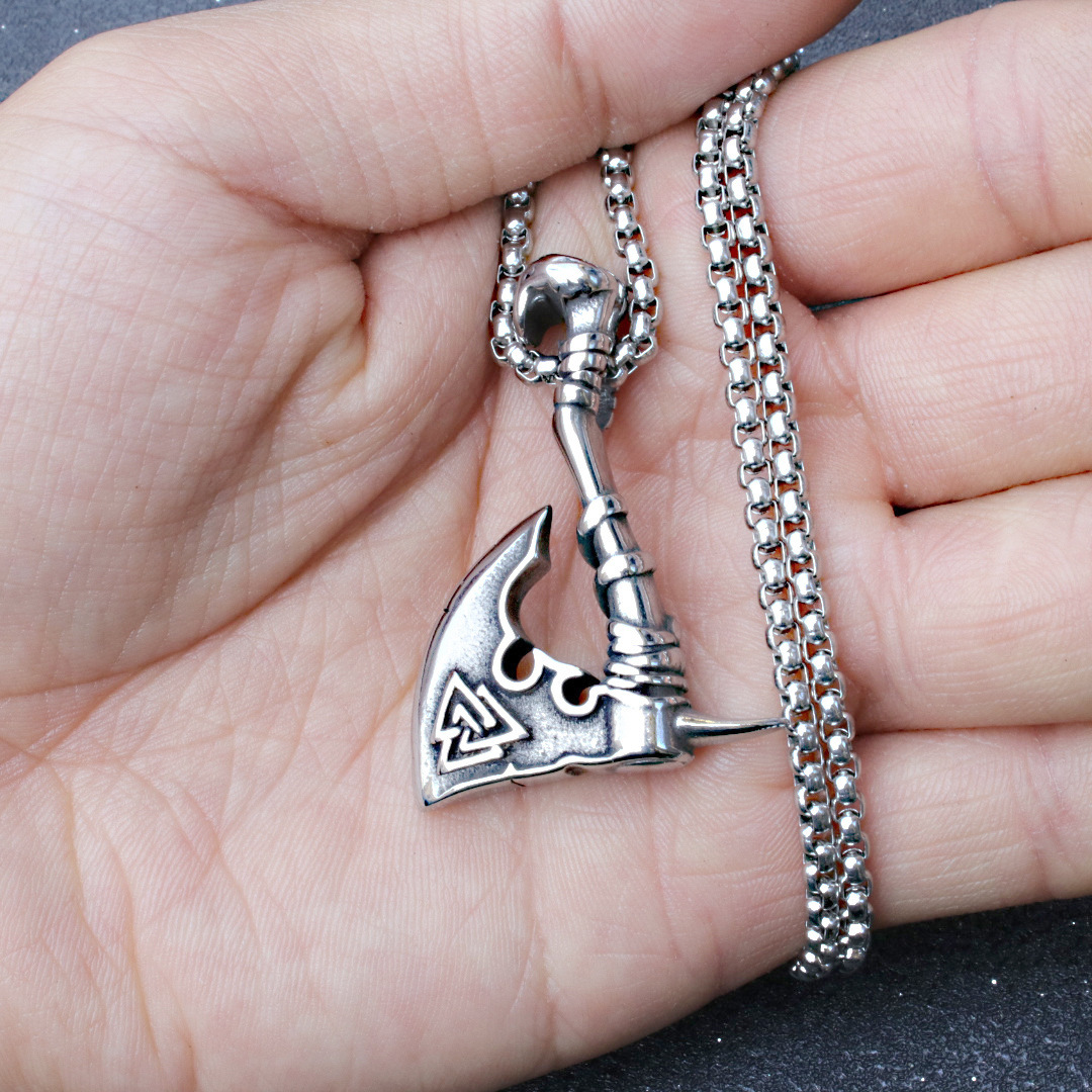 Men's Scandinavian creative pendant stainless steel
