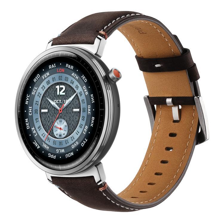 xDfind general cabeza plana caballo loco correa de pulso 22mm / 20mm