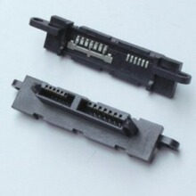 硬盘连接器SATA7+6P焊线式connectorSATA式线对板连接器端子
