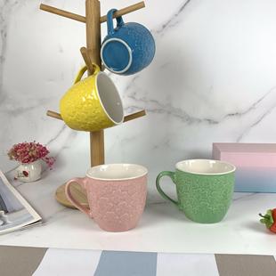Daily necessities wholesale ceramic cup gift cup Clover ceramic cup drinking cup stall multi-store two yuan store