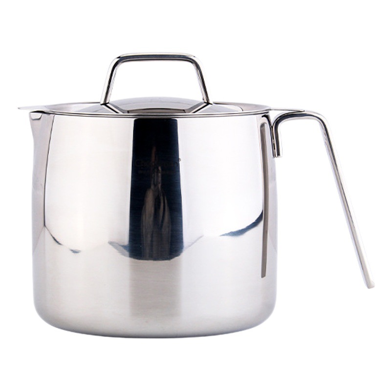 Chockmen Zhuo Deming 18 / 10 olla de aceite de acero inoxidable cocina doméstica almacenamiento de aceite filtrado residuos de leche de soja tanque de aceite