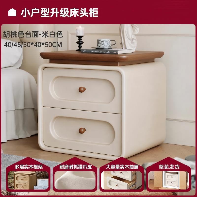 Superficie de nuez + madera sólida gruesa multicapa blanca