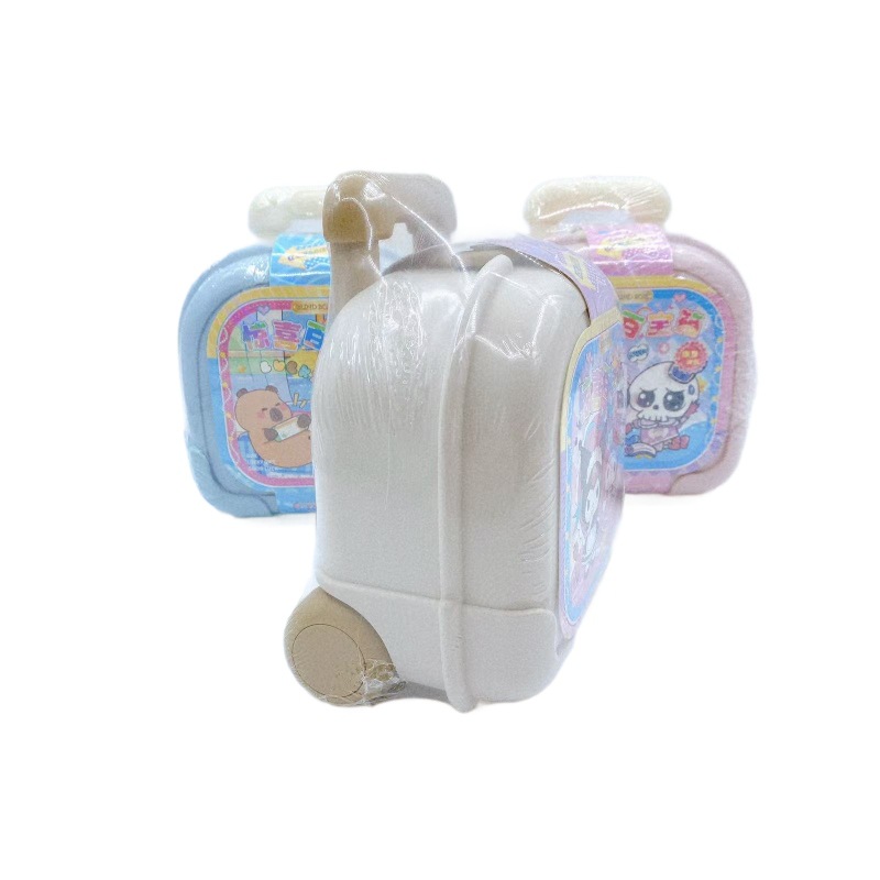 Sorpresa de dibujos animados portátiles ciegos cajas de tracción estudiantes de alto valor de la cara WenChuang regalo de juguetes para niños