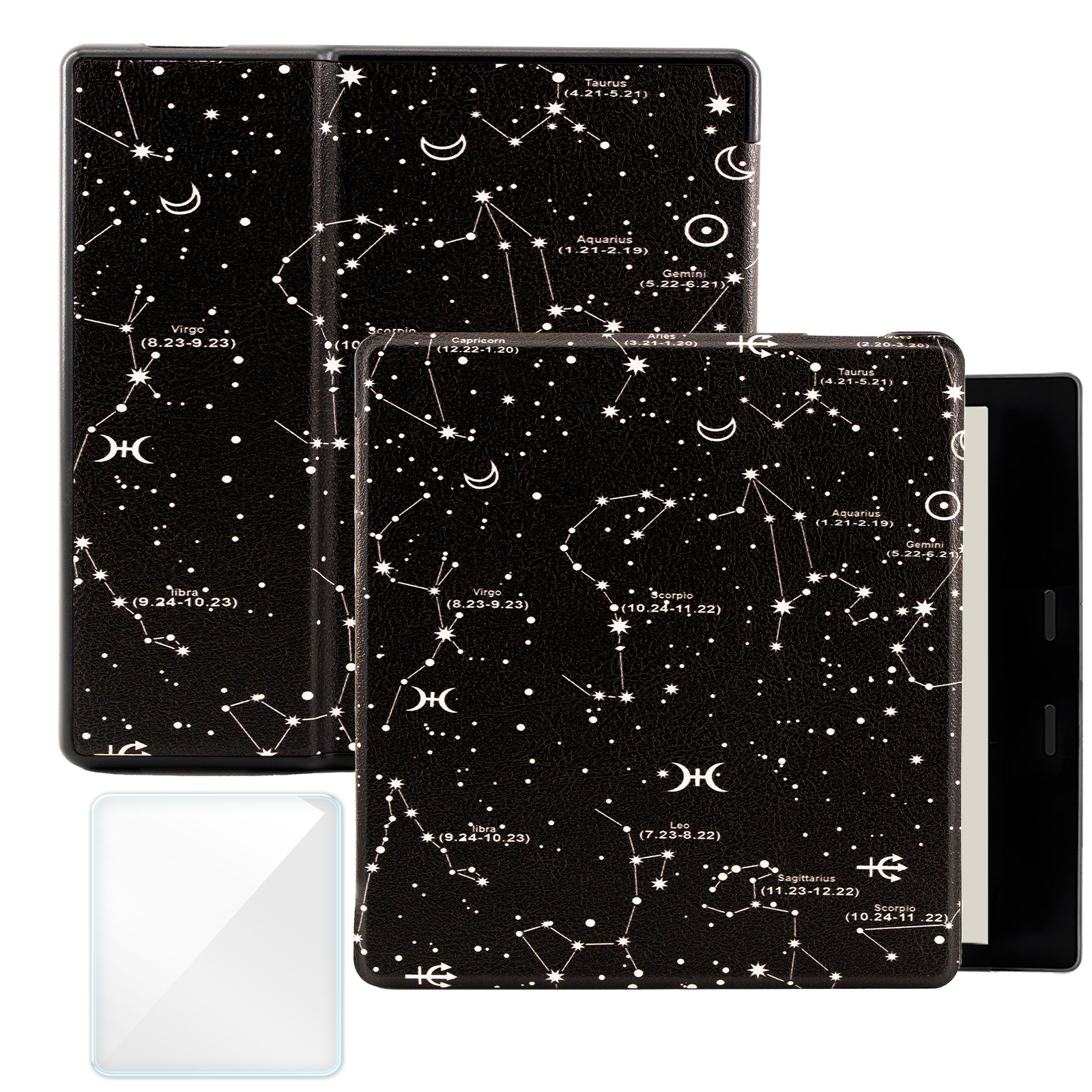 Suitable for Kindle Oasis 2/3 Generation 7-Inch 2019 E-Book Protective Case Ko2 Leather Case Ko3 Protective Shell