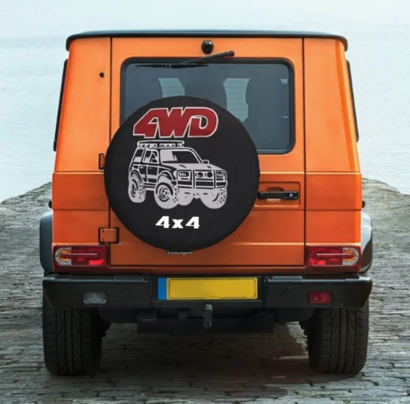 Tire Cover Car Cover 14-17 Inch Protective Cover Tire Cover Dust Cover Suitable for Cars, Electric Cars, Rovers, Off-Road Vehicles