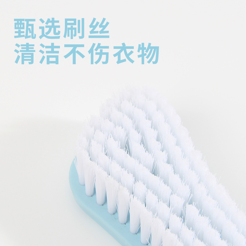 Cepillo de limpieza del hogar creativo cepillo de lavandería de plástico lindo multifuncional tipo de pie cepillo de zapatos de piel suave suministro de tienda de dos yuanes